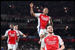 betvictor伟德官方网站-摩根社媒晒照庆祝枪手大胜皇马：队史最佳胜利之一，多棒的夜晚！